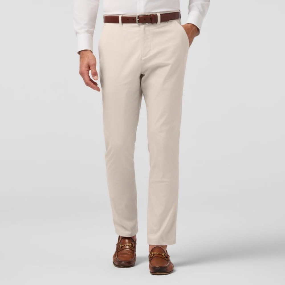 Mizzen+Main Prescott Chino Pant Oat 33x32 New With Tags